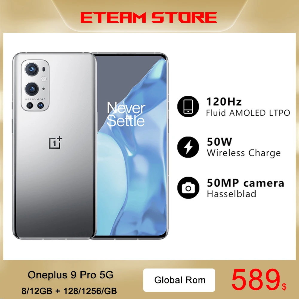 

Смартфон OnePlus 9 Pro, телефон с глобальной прошивкой, 8 ГБ, 128 ГБ, Snapdragon 888, 120 Гц, жидкий дисплей 2,0 дюйма, Hasselblad, 50 МП, ультра-широкий, oneplus 9pro