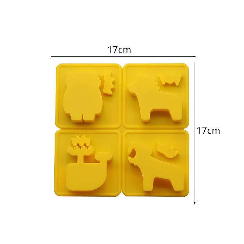 Силиконовая форма для украшения дома в виде животных сделай сам кошек собак