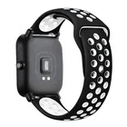 Силиконовый ремешок 20 мм22 мм для Amazfit GTS22eGTS2 MiniGTR 42 мм47 ммGTR22estratos 23, спортивный браслет для часов Amazfit ремешок bip
