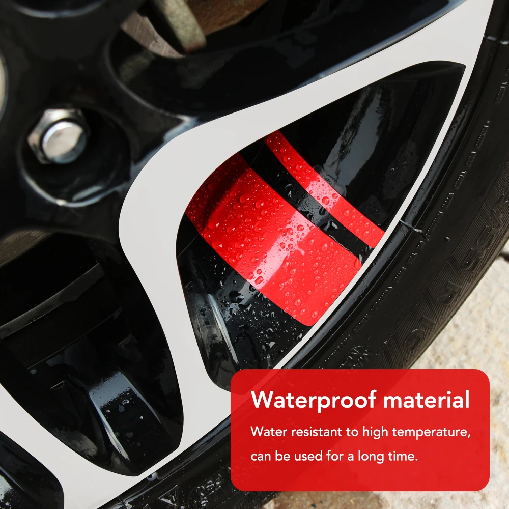 6 шт. светоотражающие виниловые наклейки на обод колеса для MG 3 5 7 HS ZS GS Hector TF GT ZR RX5