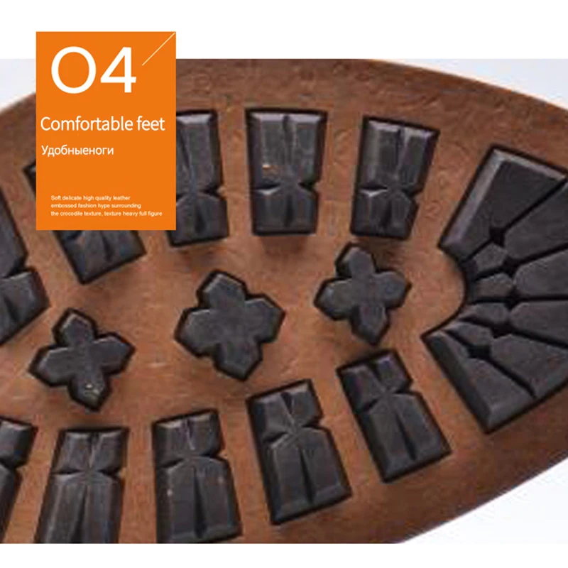 Мужские классические туфли ZFTL из натуральной кожи мужская обувь большого