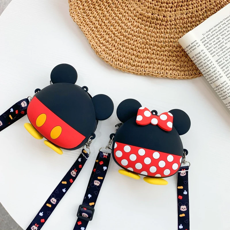 Милые Мультяшные женские сумки мягкие силиконовые сумки-мессенджеры на плечо