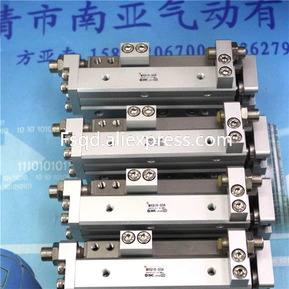 MXQ16-50BS MXQ16-75BS MXQ16-100BS SMC Воздушный слайд стол цилиндр пневматический компонент