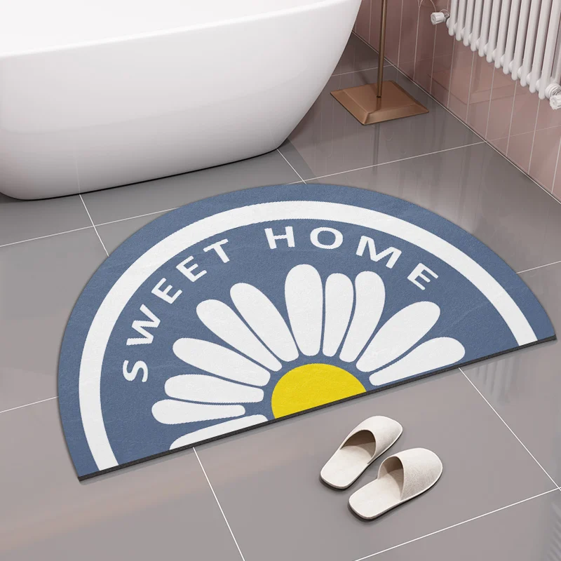 

Замшевые быстросохнущие коврики для ванной, коврик для входной двери, коврик, полукруглые коврики, коврик для ванной, ковер для ванной, диат...