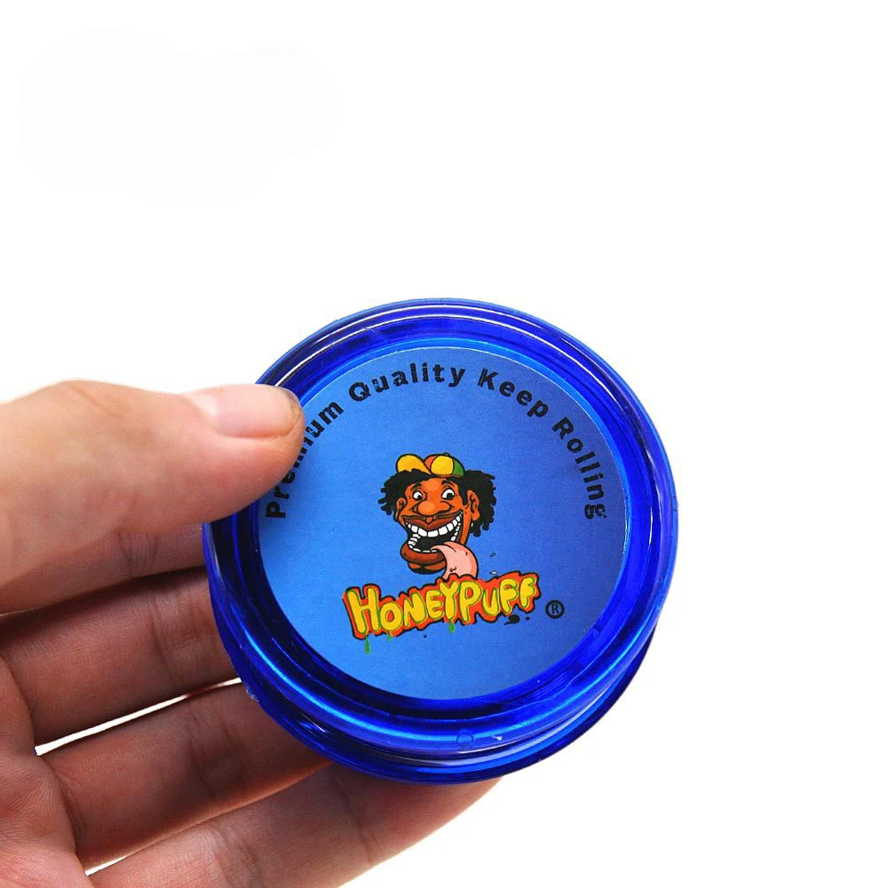 Пластиковый Точильщик для табака 60 мм Диаметр трехслойная травяная шлифовальная