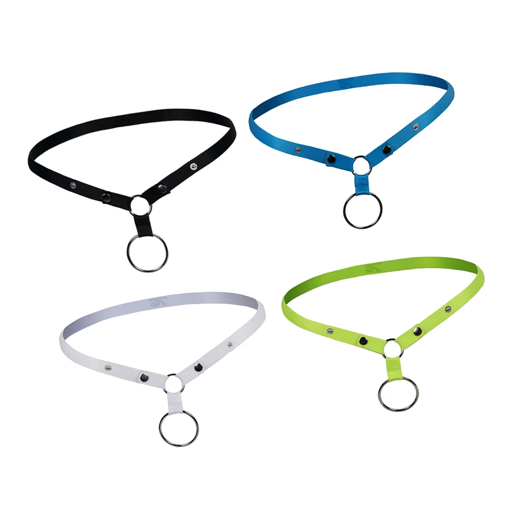 Мужские трусы стринги с открытой промежностью черные Трусы металлическим