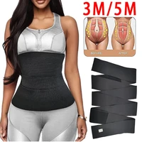 redess women slimming bandage wrap waist trainer body shaper tummy shapewear trimmer belt corset top stretch bands