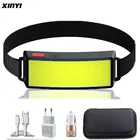 10000LM Новый светодиодный налобный фонарь Портативный COB светодиодный фары со встроенным Батарея фонарик USB Перезаряжаемые фара Пеший Туризм Фонарь