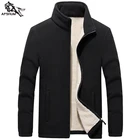 Куртка мужская зимняя флисовая, Повседневная ветровка, однотонная теплая верхняя одежда для молодежи, 6XL, 7XL, 8XL, 9XL, 889