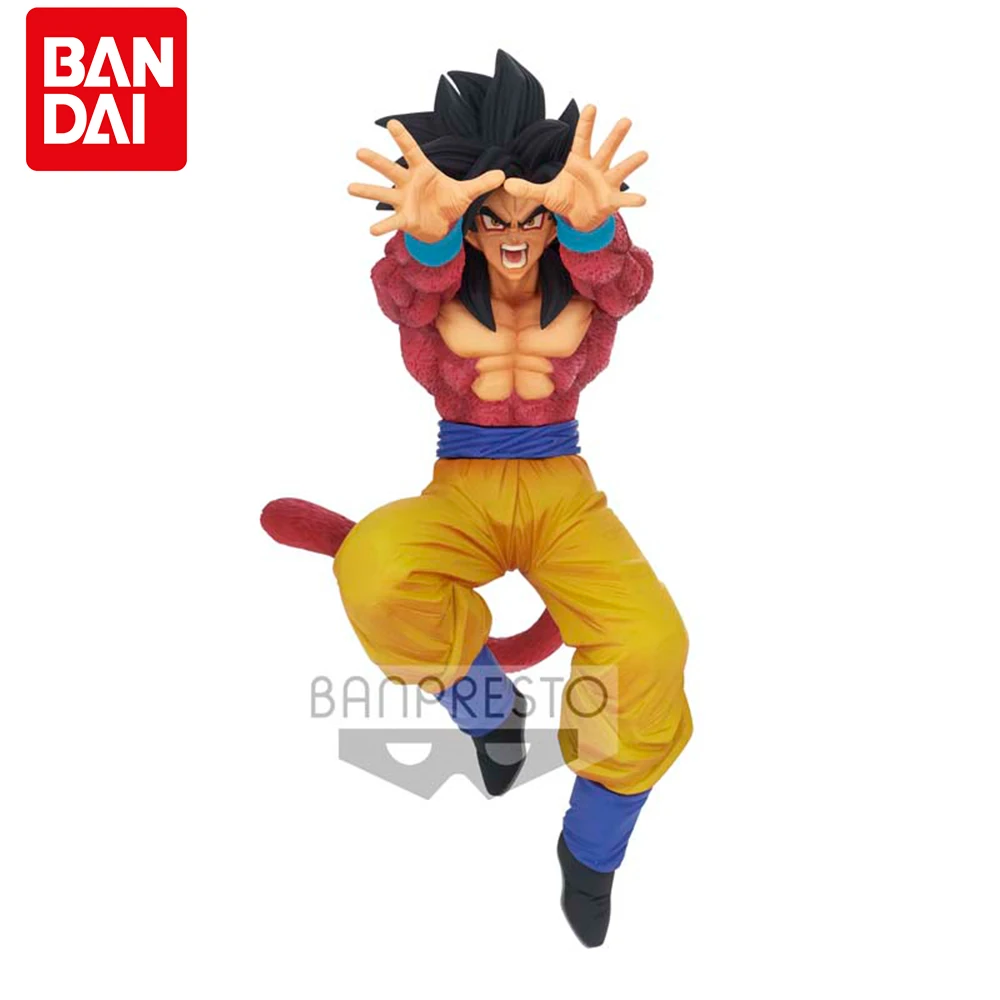 

Предварительная продажа Bandai Dragon Ball GT Super Saiyan 4 Goku Фес солнце Гоку No.15 Аниме фигурки, игрушки, подарки