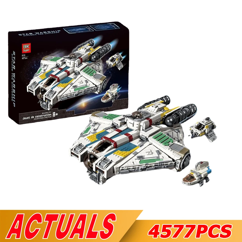 

Новая звезда игрушка "космический корабль" 05132 ucs модель сокола тысячелетия строительные блоки MOC 75192 Блоки Игрушки для творчества детские ро...