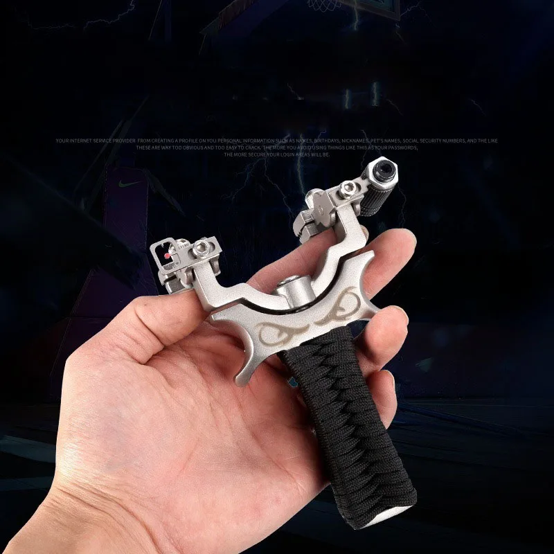 Рогатка для игрушек на открытом воздухе из нержавеющей стали высокой точности с