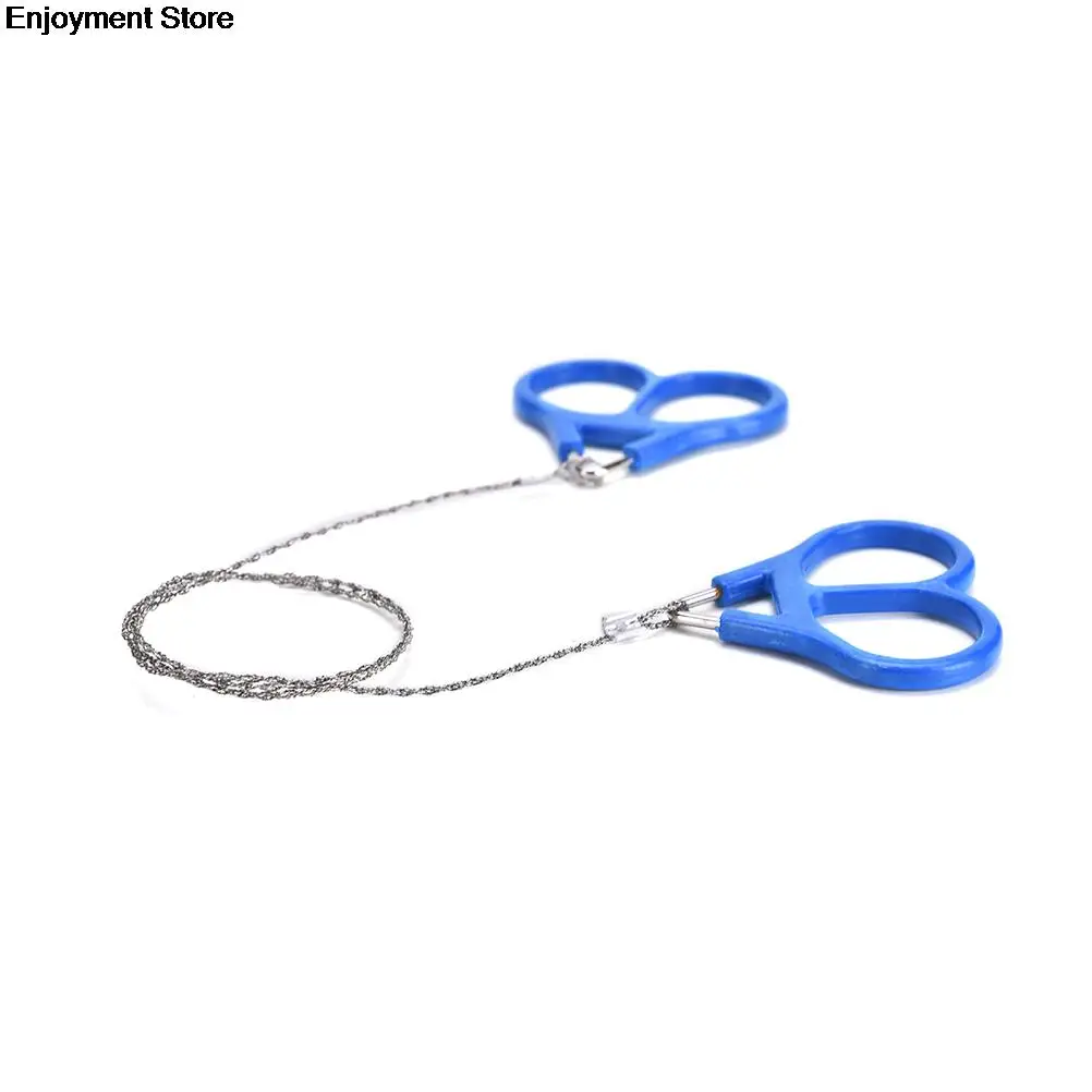 Useful Outdoor Plastic Steel Wire Saw Ring Scroll Travel Camping Emergency Survival Gear Climbing Hand Tool 1Pc | Спорт и
