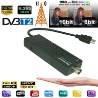 haohsat dvb t2pro satellite tv receiver tv box supports h265 hevc 10 bit dvb c dvb t2 decoder italy spain
