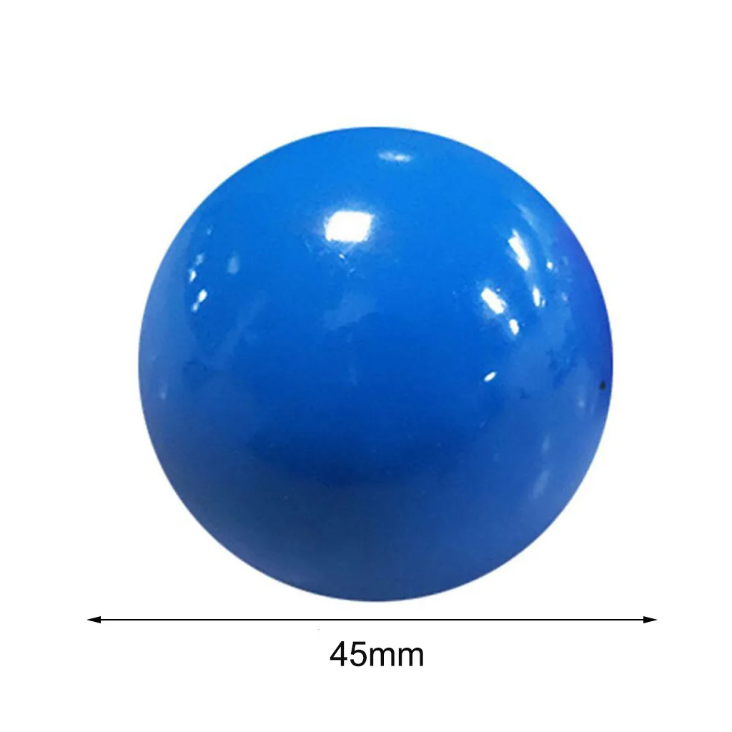 

Fluorescent Sticky Wall Ball Sticky Target Ball Decompression Toy Kids Gift 10ml Slow Rising Relieves Antistress Kids Toy