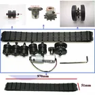 Резиновая гусеничная цепь из нержавеющей стали, 10 Вт, один комплект