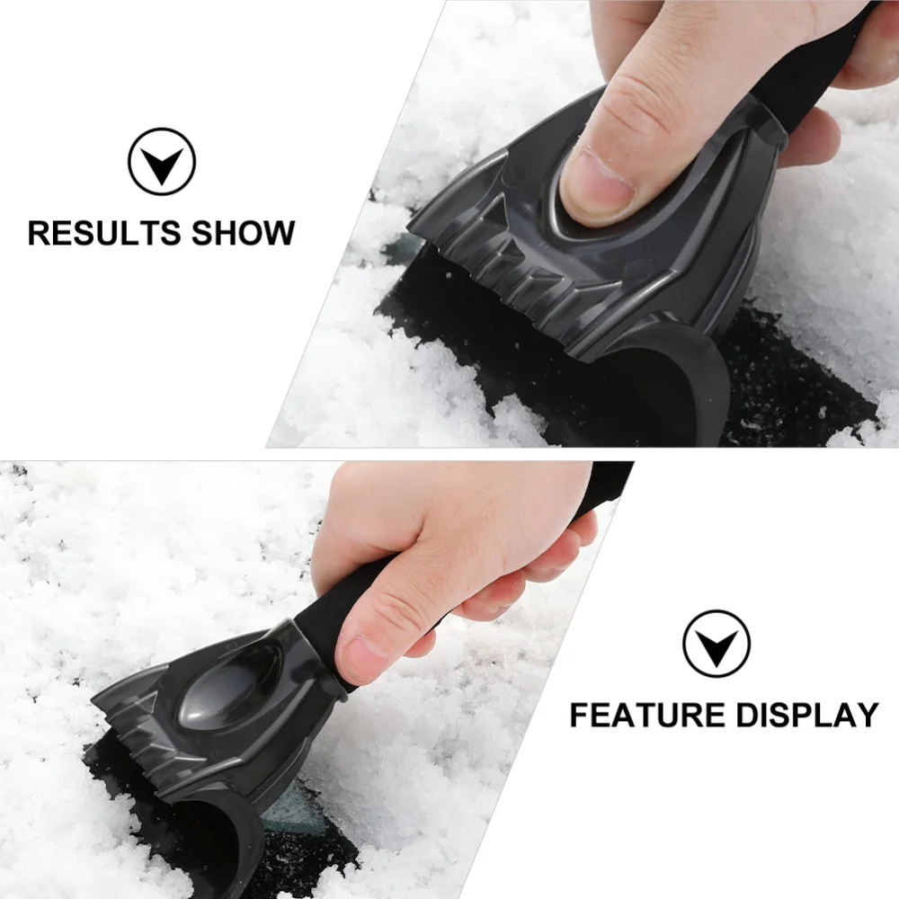 

2pcs Winter Snow Shovel Frost Snow Removal Shovel Ice Water Scraper for Auto