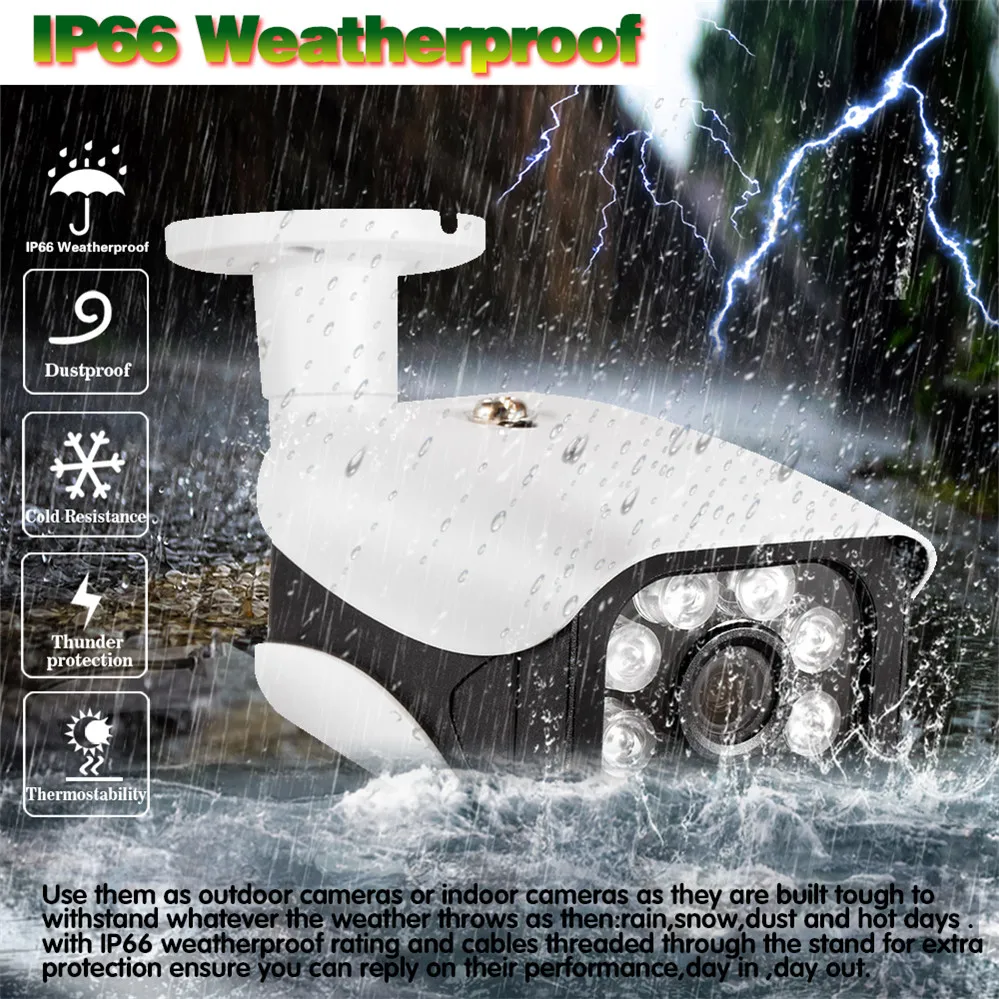 POE IP CCTV мини-камера мониторинга безопасности Системы 4CH 5MP NVR Kit HD хорошие продажи