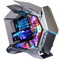personalized split water cooled e sports special shaped chassis whole machine theme customization modification color changing