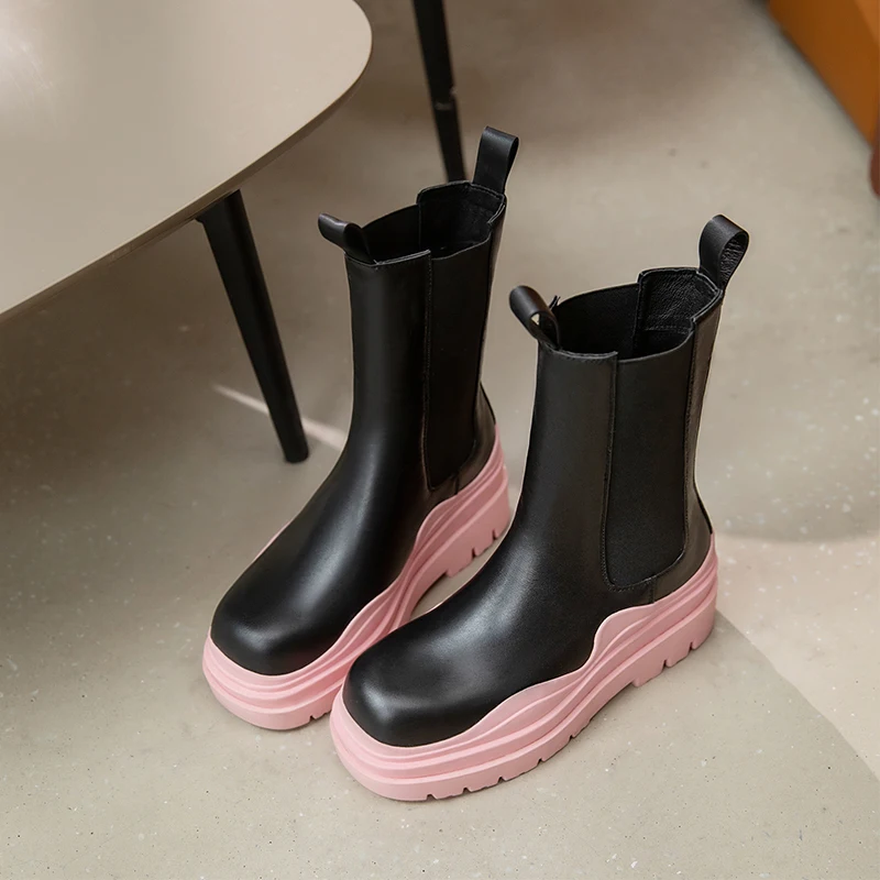 

Martin boots single shoes shoes women's shoes luxury high-quality fashion boots shoes genuine leather X869