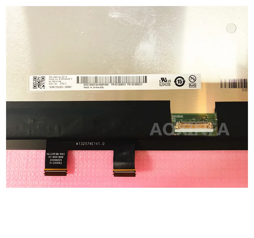 Goede Geschikt Voor Lenovo Thinkpad C13 Yoga 13.3 Fhd Lcd Led Touch Screen Display Digitizer Screen Panel Pn ST50Y87236