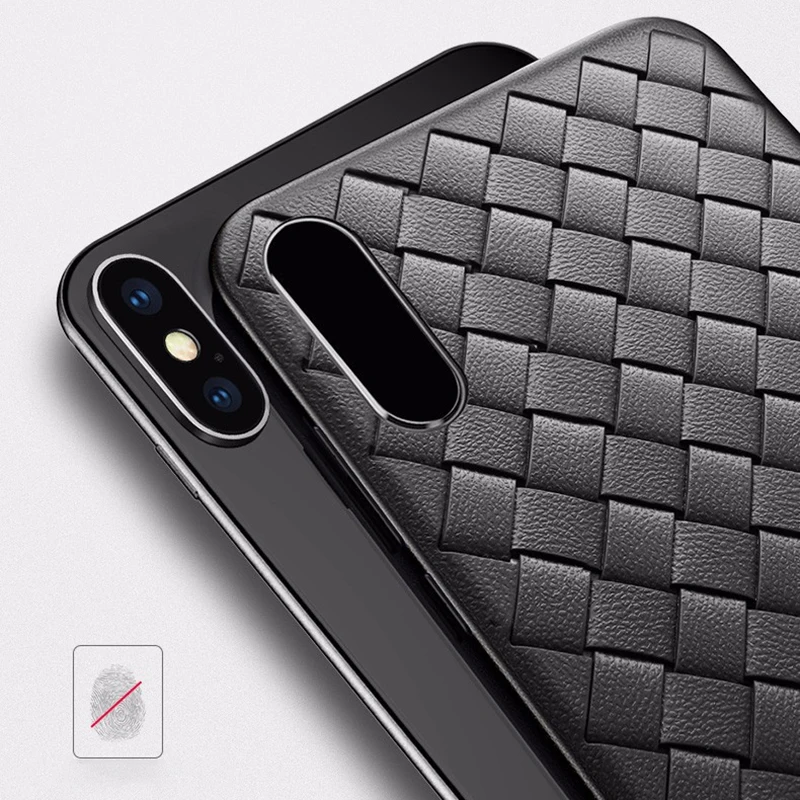 Чехол с дышащей сеткой для Xiaomi Redmi Note 7 8 8Pro кожаный ТПУ тканый сетчатый чехол 8pro Note7
