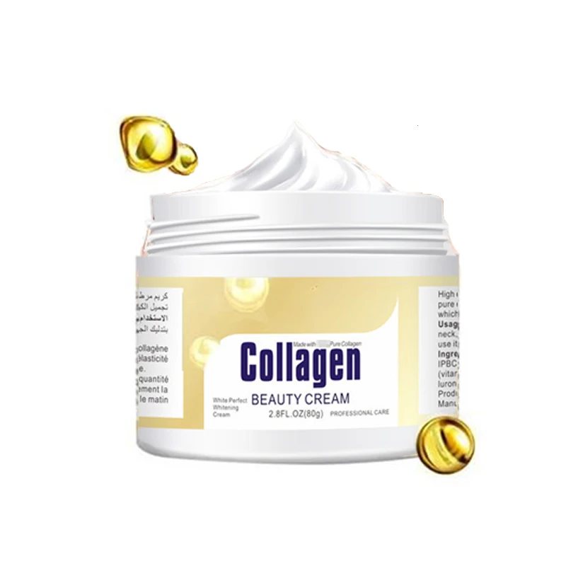 Collagen Cream Чистый коллаген крем для лица против старения против морщин корейский отбеливание коллагена крем для лица подтягивающий крем для кожи 80 г - Цвет: Collagen Cream