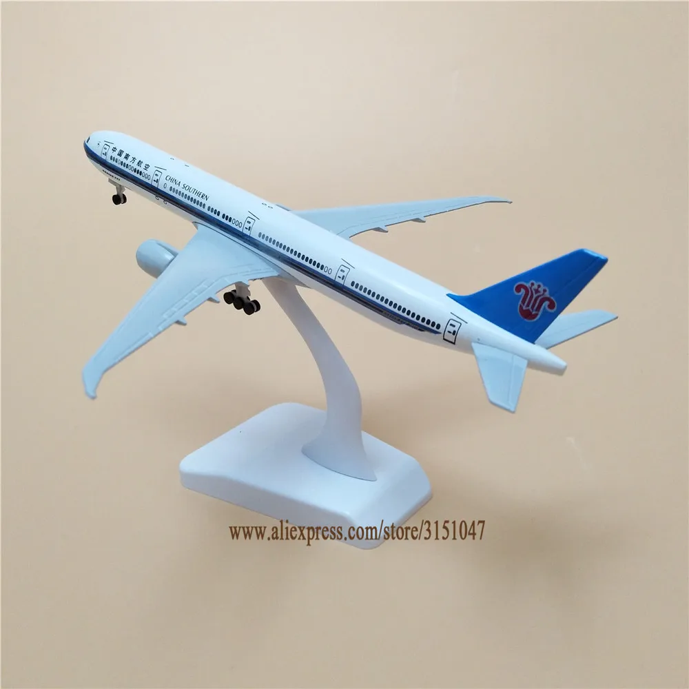 Модель самолета из металлического сплава China South Airlines модель Боинг 777 B777 с