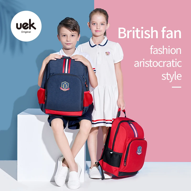 Рюкзак Uek для мальчиков большой школьный рюкзак девочек нейлоновый учеников