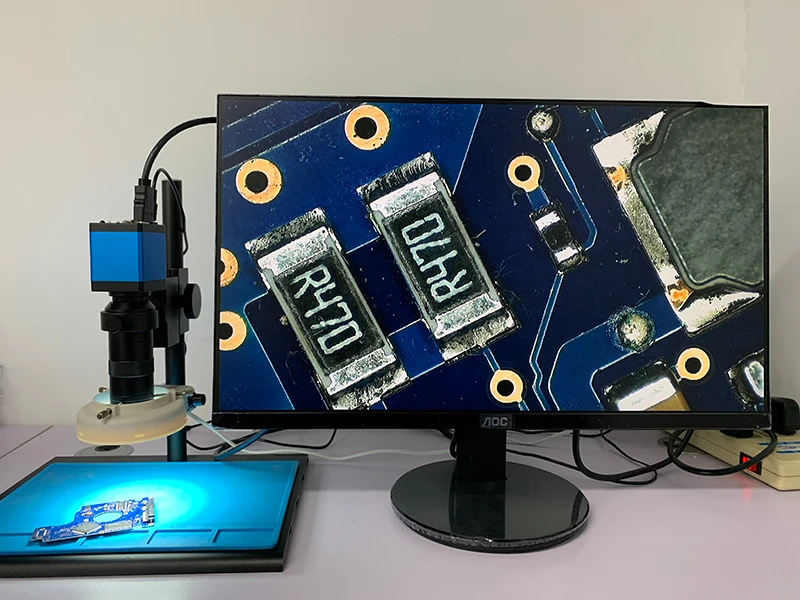 HD HDMI VGA 720P промышленный видео микроскоп камера промышленность C крепление камера для телефона планшета ПК PCB IC наблюдение Пайка Ремонт