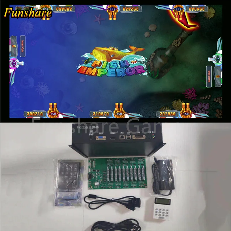 

Most Popular Video Games Fish Emperor Arcade Cabinet Machines Gaming Consoles