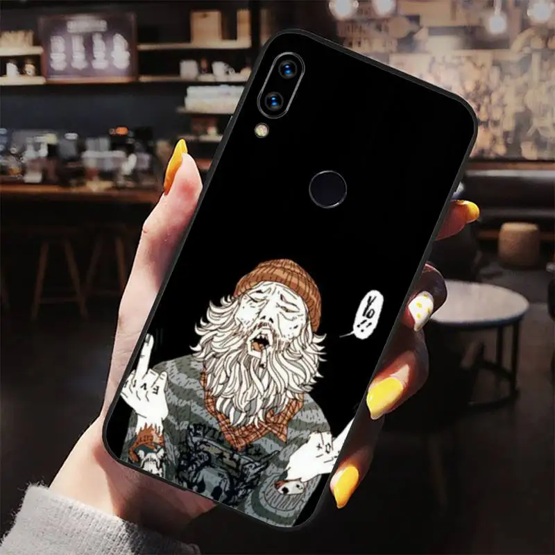 

Phone Case For Xiaomi MIX 2 2S redmi note 10 8 9 t s pro k 30 pro F1 universe pattern butterfly painting animal flower