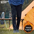 Брюки Pioneer Camp 2020 мужские прямые, плотные теплые джоггеры, 100% хлопок, черные зеленые зимние спортивные штаны, XZR023084