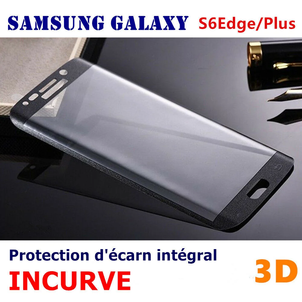 

Film protection cran intgral total incurv courb For samsung galaxy S6 edge/plus
