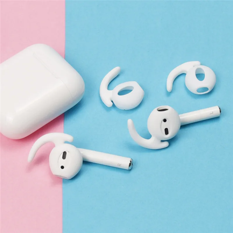 Беспроводная Bluetooth гарнитура наушники вкладыши для Air Pods Нескользящие