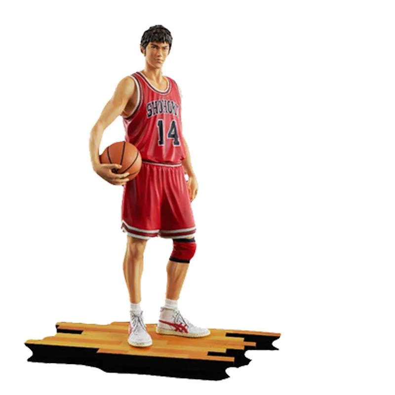 Mitsui Hisashi 25 см аниме SLAM DUNK Sakuragi Hanamichi ПВХ Фигурки Rukawa Kaede Акаги Такенори Mitsui Hisashi Коллекция Модель игрушки - Цвет: Mitsui Hisashi