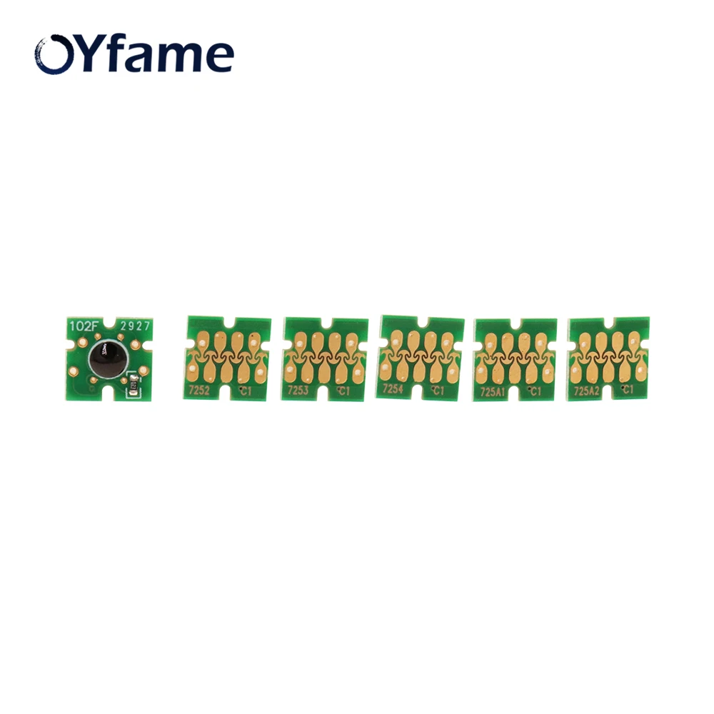 Чип картриджа OYfame F2000 для T7251A T7251 T7252 T7253 T725 однократный чип принтера Epson Surecolor SC