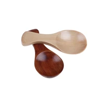 wooden spoon tea honey coffee condiment salt sugar spoon kitchen accessories