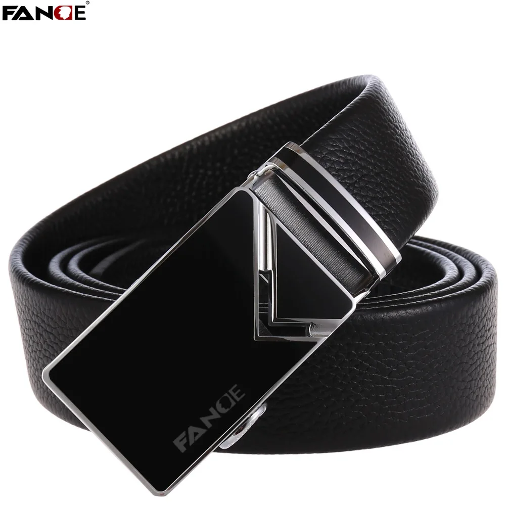 Мужской ремень из натуральной кожи FANGE роскошный высококачественной для джинсов