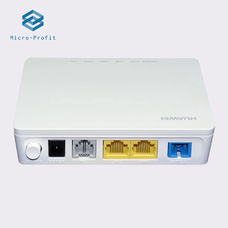 Восстановленная Машина с 2 портами 20 шт./лот HG8321R 1GE + 1FE 1 порт оптоволокна ONU ONT Gpon