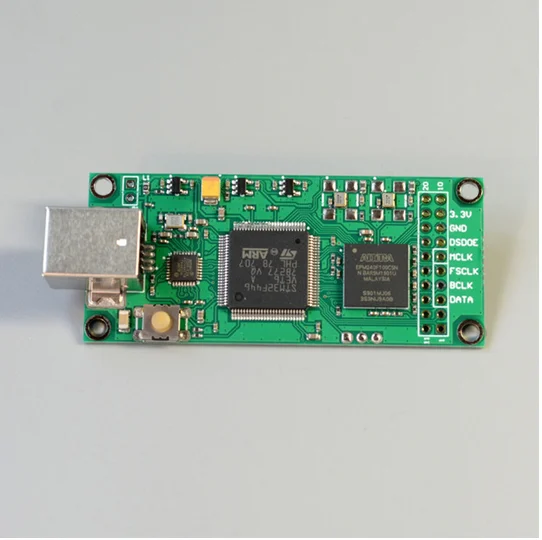 Цифровой USB интерфейс AS318B PCM1536 DSD1024 совместимый с Apple IPhone XMOS к I2S|Аксессуары для MP3