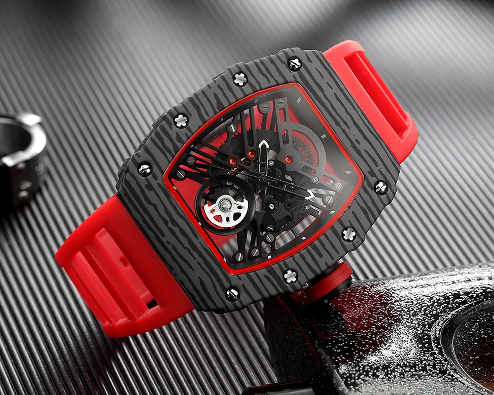 New Big Dial Sport Watch Men Chronograph Quartz Military Mens Watches Top Brand Unique Design Reloj Relogio Montre Homme 5168
