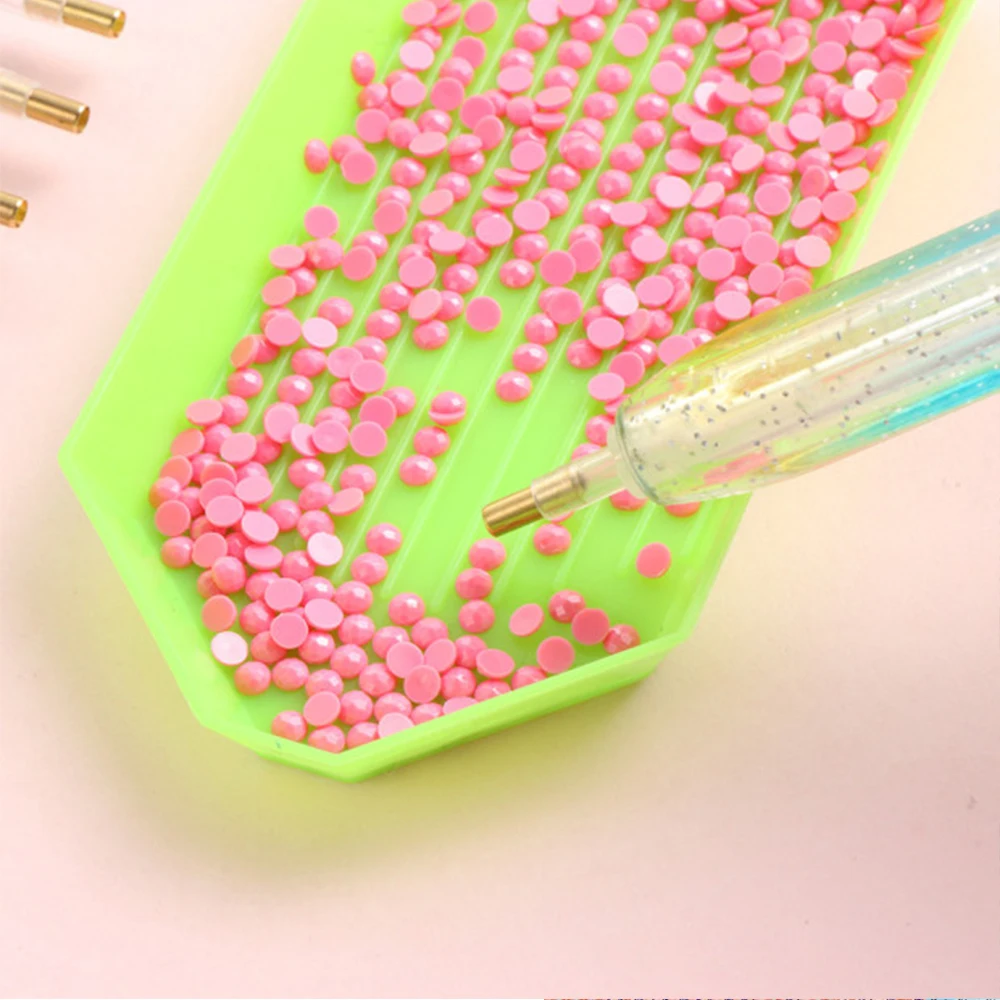 1 шт. новинка милая алмазная живопись в форме сердца ручка для вышивания