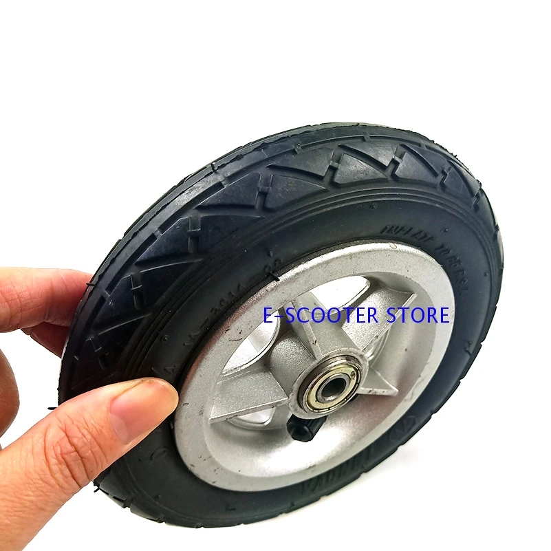

6x1 1/4 6 Inch Pneumatic wheel Motorcycle Inflation Wheel With tube tyres and aluminum hub Electric Scooter tire
