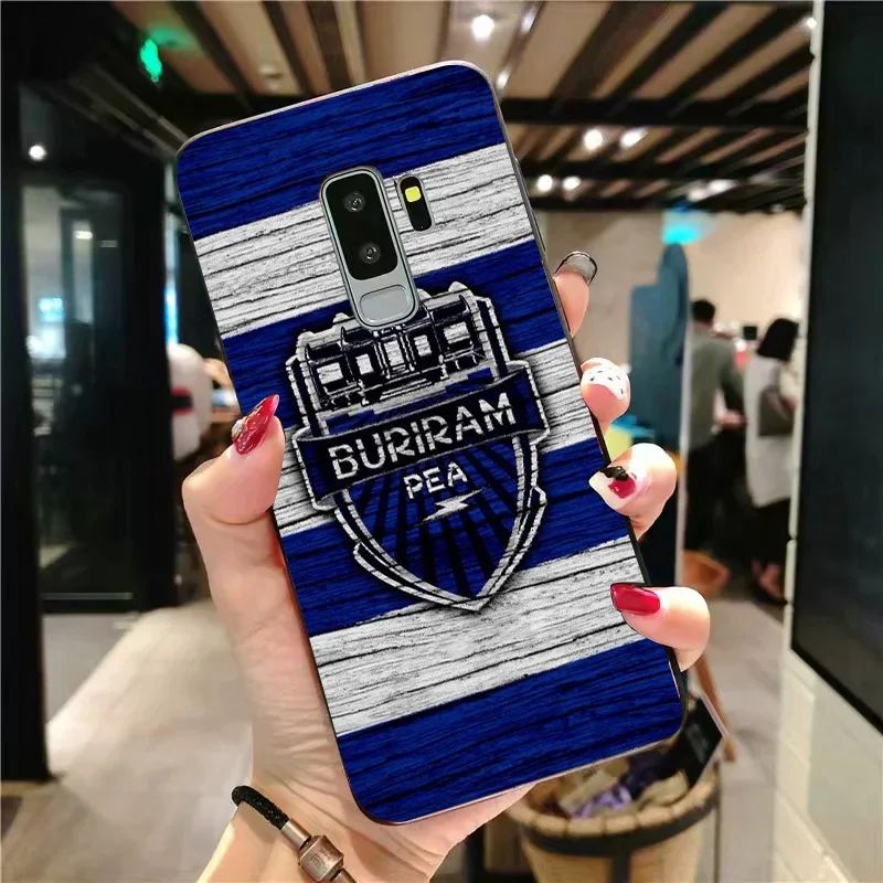 Чехол для телефона Buriram Юнайтед Samsung S6 S7 Edge S8 S9 S10E Note8 Note 9 10 A9 C10 J7 Max DIY чехол черного