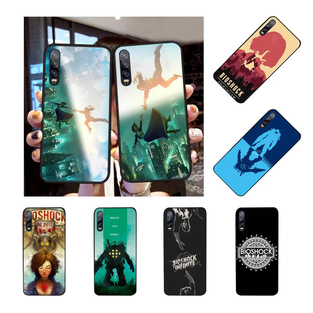 NBDRUICAI Bioshock Infinite House Fitzroy черный мягкий чехол для телефона Huawei Honor 20 10 9 8 8x 8c 9x 7c 7a Lite