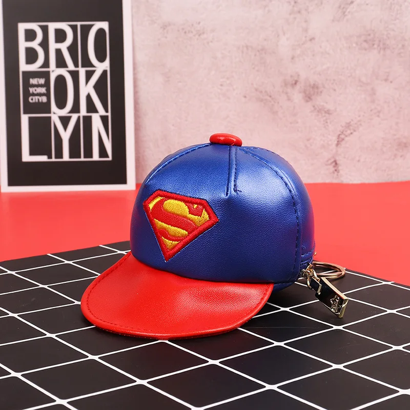 Marvel Мстители Человек-паук железный человек нулевой кошелек брелок креативный PU