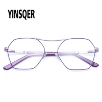 yinsqer new unusual glasses optical womens glasses frame retro myopia prescription glasses womens eyeglasses with frame female