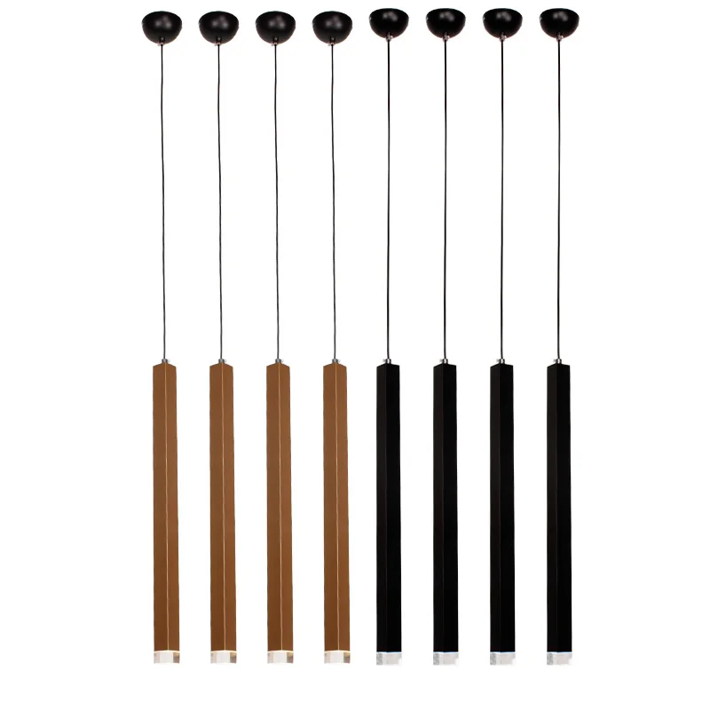 Изготовленная на заказ лампа алюминиевый бар квадратный светодиодный подвесной