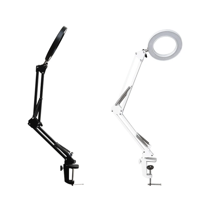 Светодиодный светильник на прищепке для настольного светильника 5X Объектив